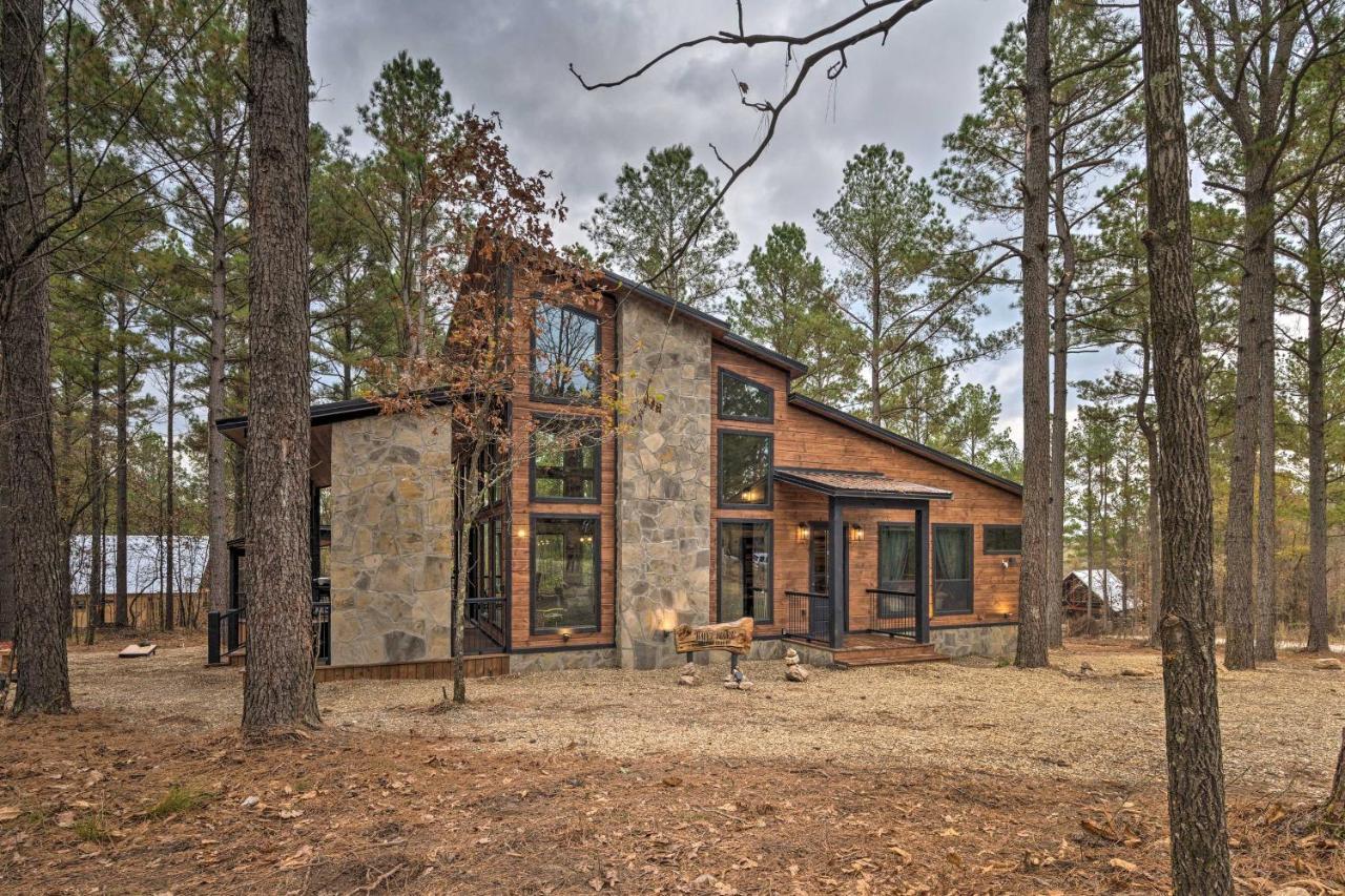 ברוקן בו Luxury Cabin In The Woods With Hot Tub And Yard Games! מראה חיצוני תמונה